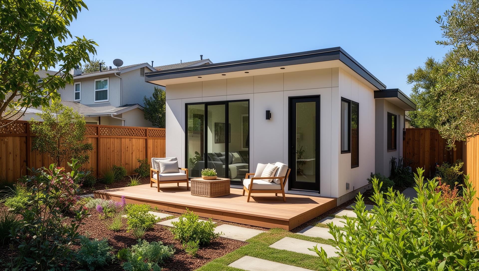 Accessory dwelling unit ADU construction by Pressler Properties in Sacramento and Placer County California