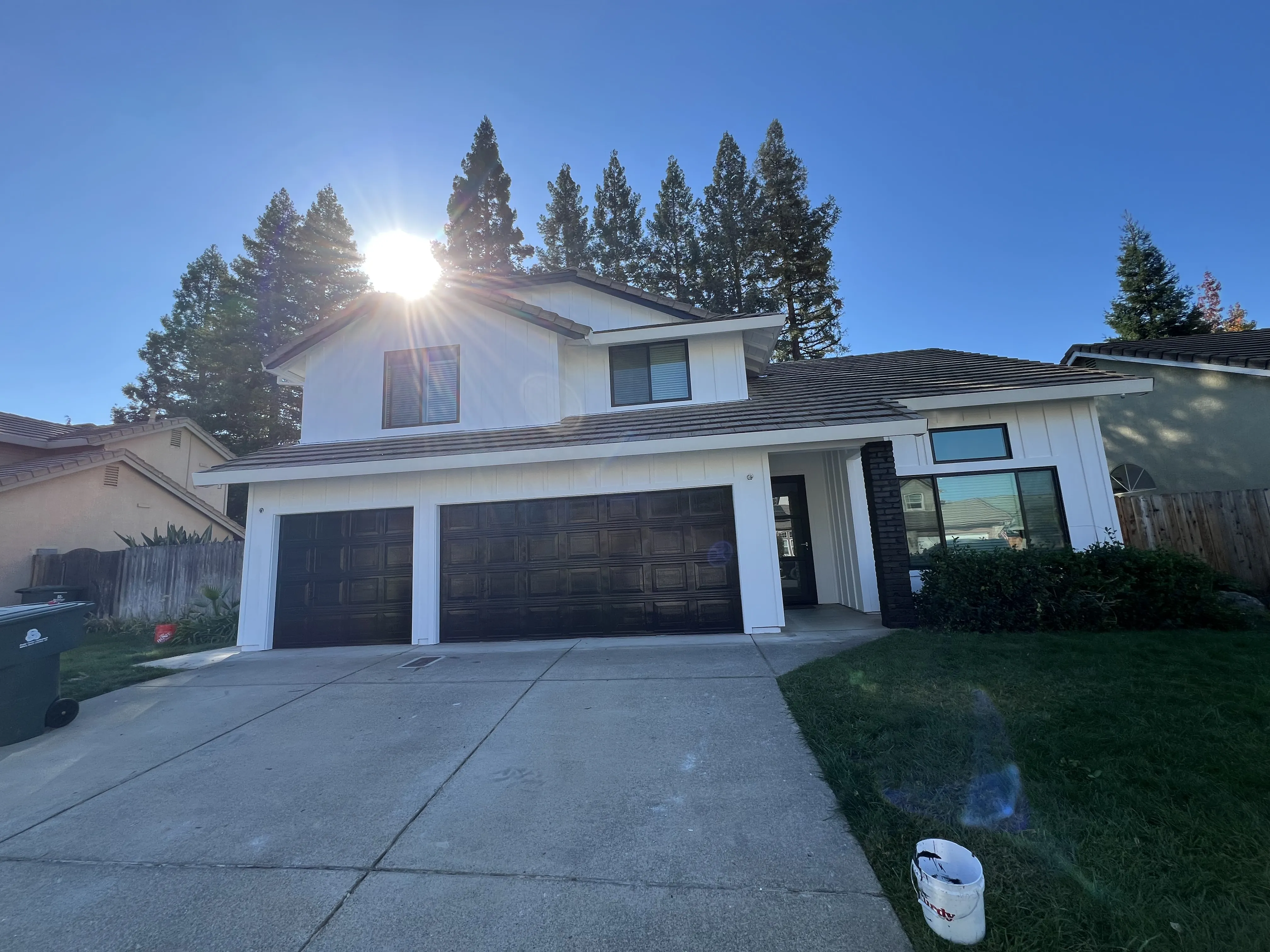Pressler Home Performance concrete & landscaping project: Concrete Driveway & Front Yard Landscaping in Antelope, CA
