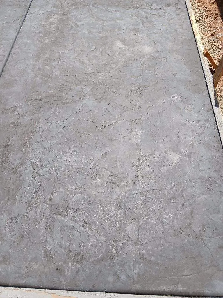 Pressler Home Performance concrete & landscaping project: Custom Stamped Concrete in Loomis, CA