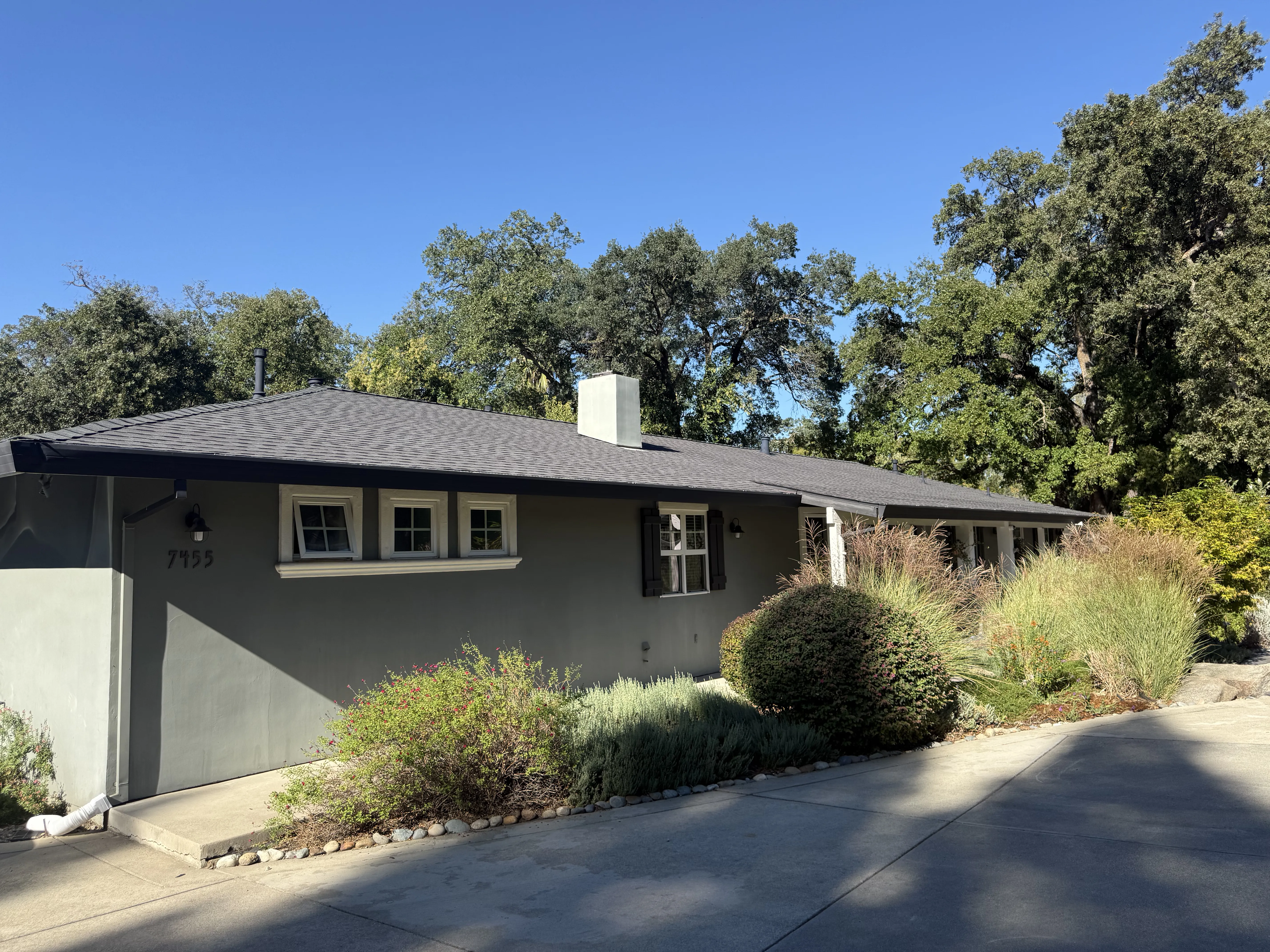 Pressler Home Performance concrete & landscaping project: Residential Landscaping in Placer County, CA