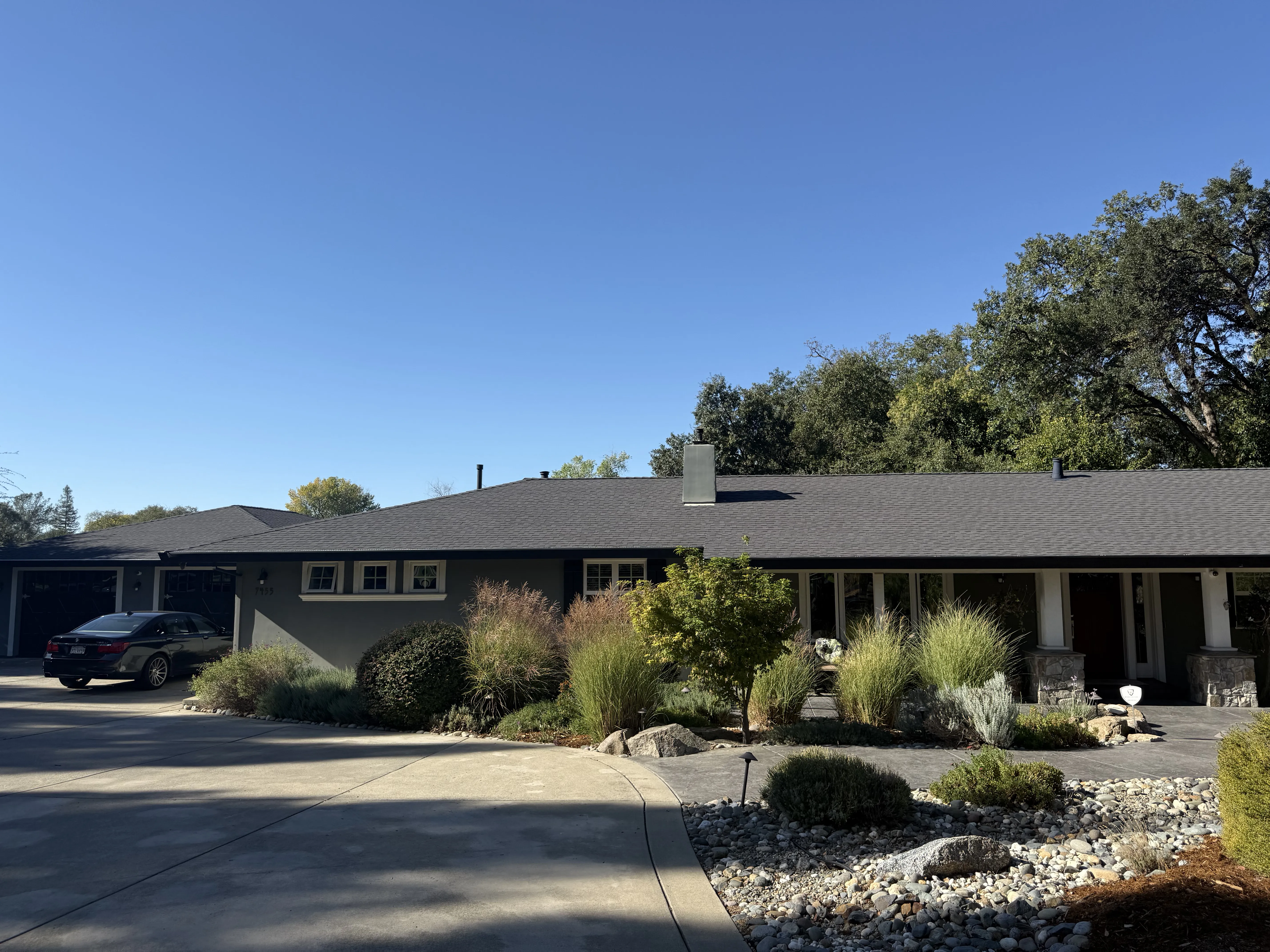 Pressler Home Performance concrete & landscaping project: Residential Landscaping in Placer County, CA