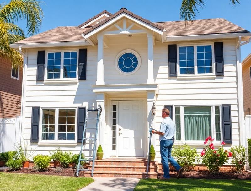 Quality Inspection Pressler Construction completed exterior siding and painting project in Sacramento California