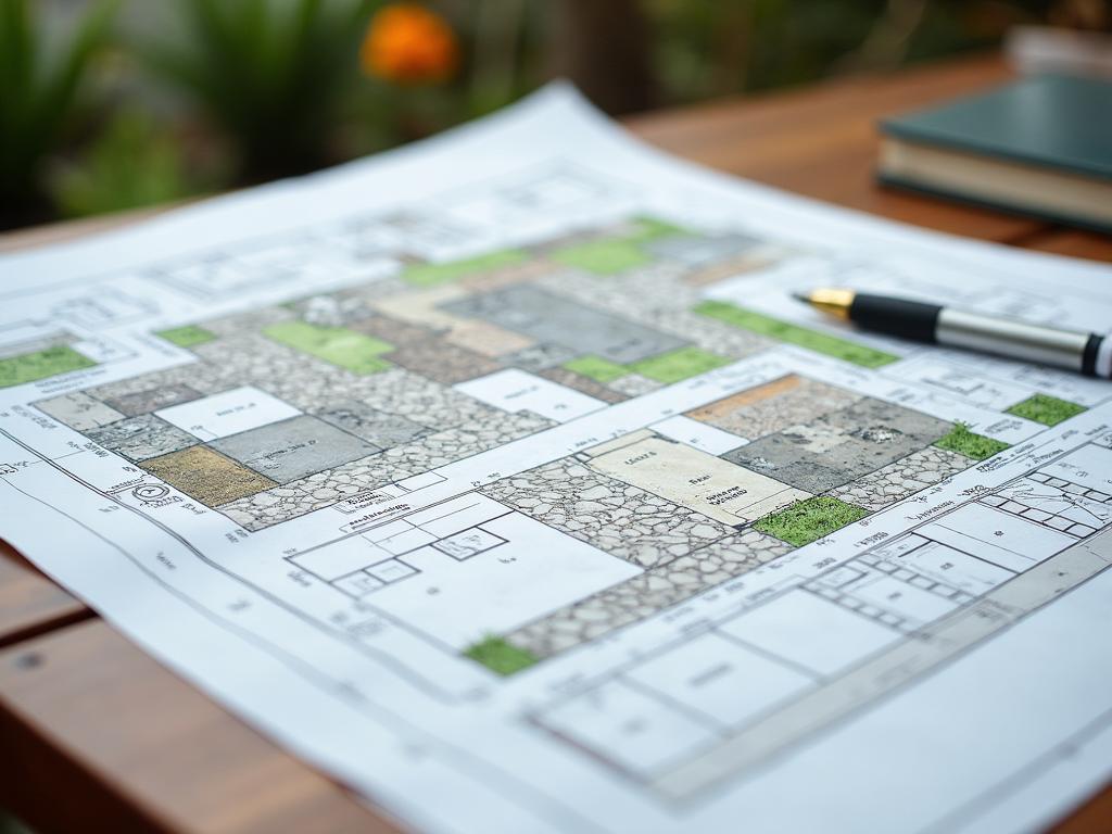 Site Planning Pressler Properties hardscape and patio planning consultation in Roseville California