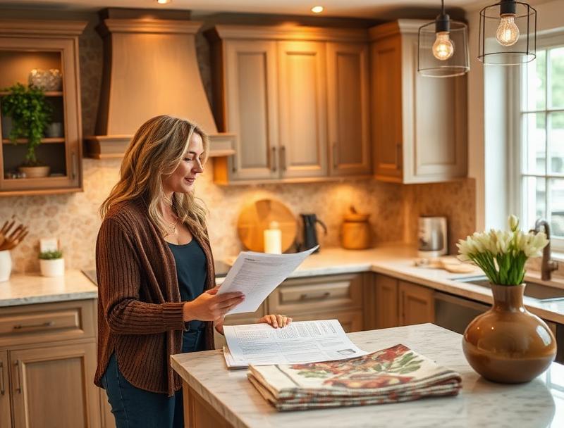 Consultation Pressler Properties kitchen remodel consultation with homeowner in Granite Bay California