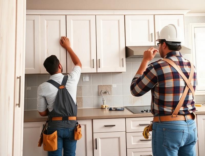 Remodel Execution Pressler Properties professional kitchen renovation and cabinet installation in Folsom California