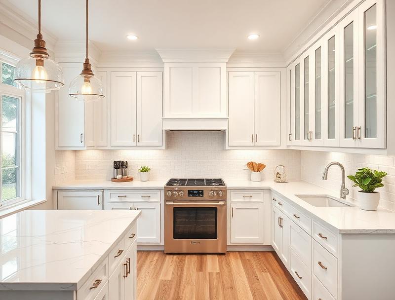 Reveal & Enjoy Pressler Construction completed beautiful kitchen remodel reveal in Rocklin California