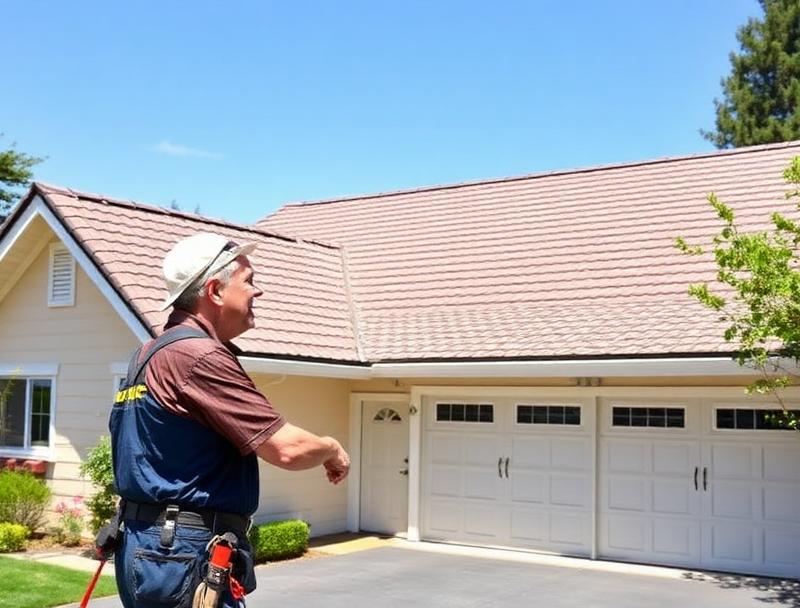 Final Walkthrough Pressler Construction completed roof installation with warranty registration in Rocklin California