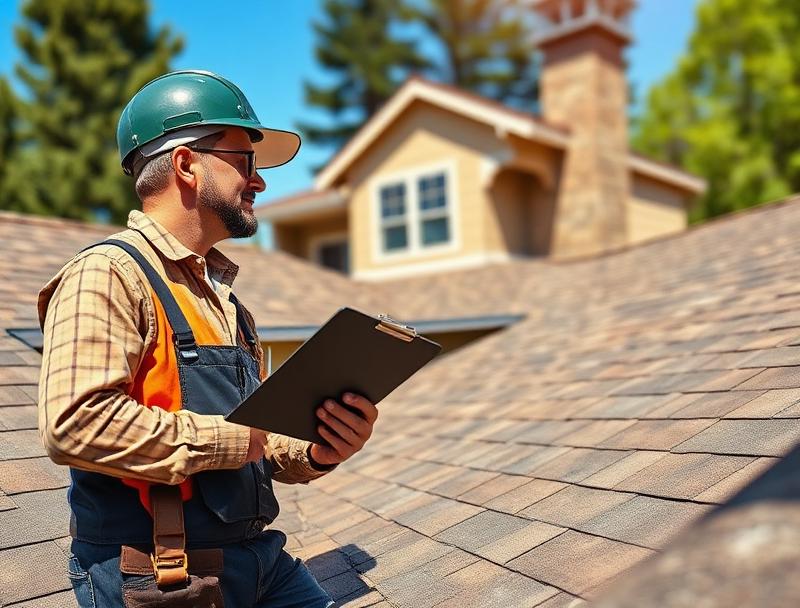 Free Inspection Pressler Properties roofing contractor performing free roof inspection in Roseville California