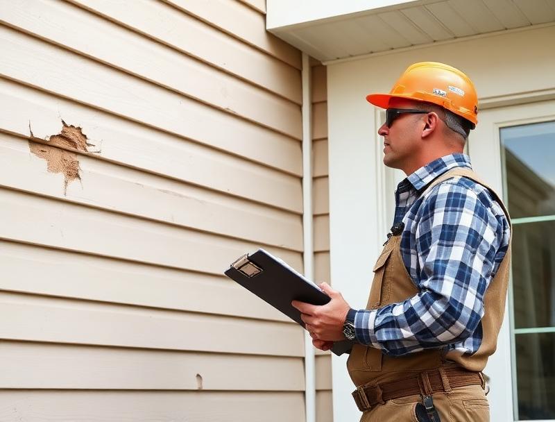 Exterior Assessment Pressler Properties exterior siding inspection and assessment in Auburn California