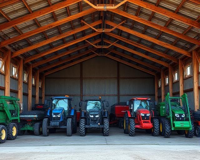 Pressler Agriculture Buildings - Equipment Sheds in Placer County California
