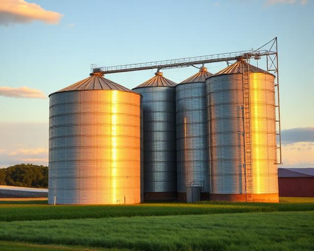 Pressler Agriculture Buildings - Grain Storage in Placer County California