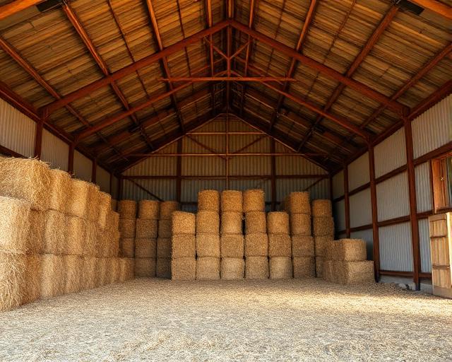 Pressler Agriculture Buildings - Hay Storage in Placer County California