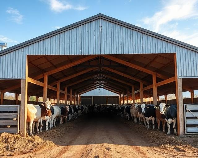 Pressler Agriculture Buildings - Livestock Shelters in Placer County California