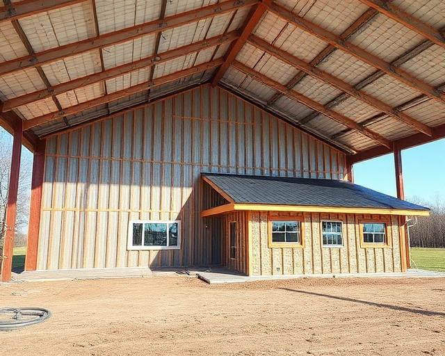 Pressler Barndominiums - Energy Efficient in Placer County California
