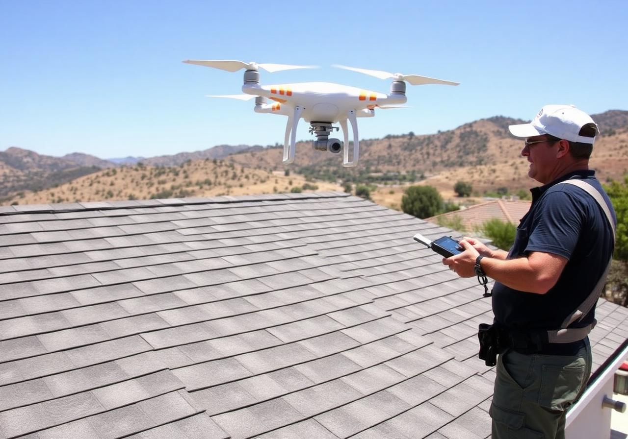 Pressler Roof Inspection - Drone Roof Inspection in Placer County California